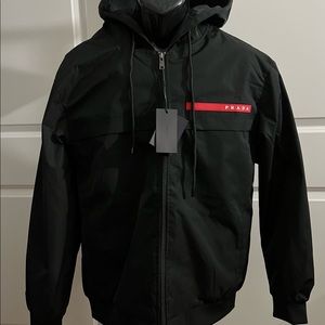 Prada nylon hoodie